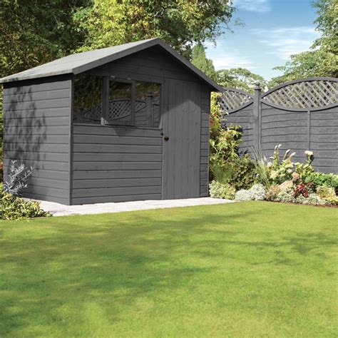 ronseal one coat fence life charcoal grey.